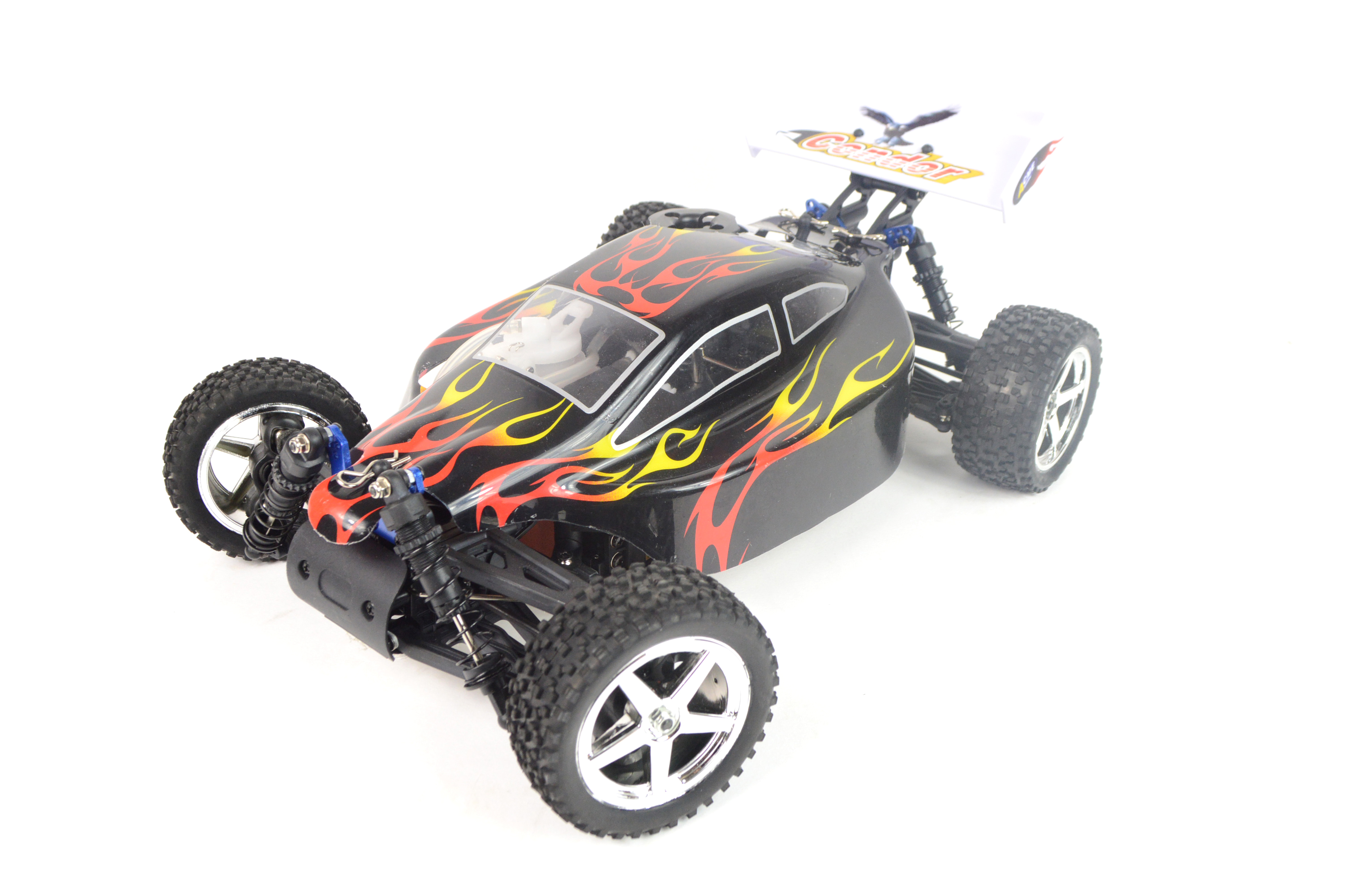 petrol rc car build kit