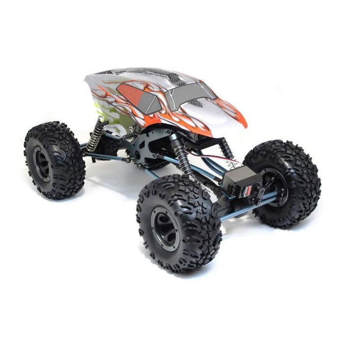 HSP 1/10 RC Rock Crawler With 4 Wheel Steering - 2.4Ghz