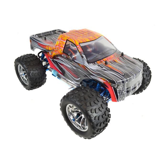 Nitro powered outlet rc truck